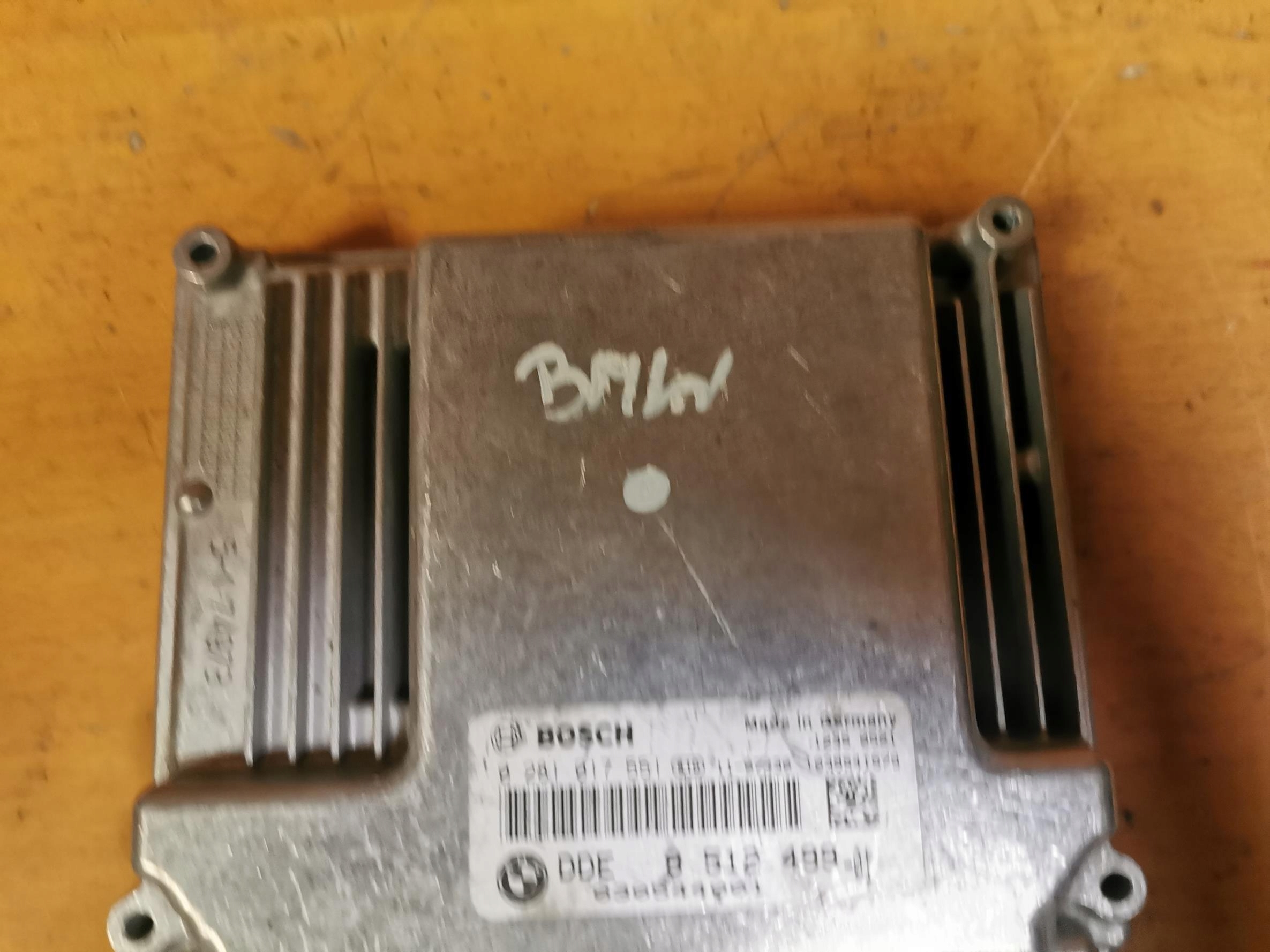 control unit computer of the engine BMW SERIA 1 E87 E81 2.0D 143KM 8512499