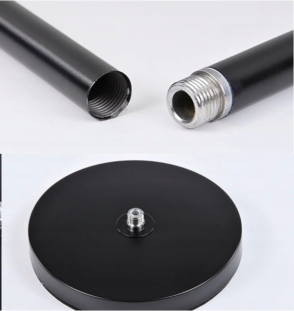 LAMPA LED STOJĄCA PODŁOGOWA LAMPKA BIURKOWA NOCNA ZASILACZ USB PILOT IR Styl nowoczesny