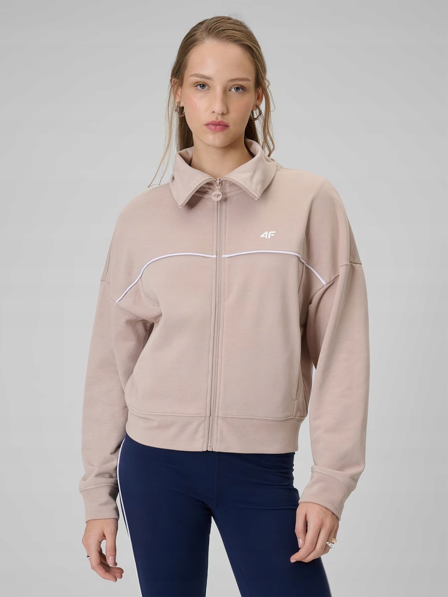 4F Mikina F2174 Béžová XXL