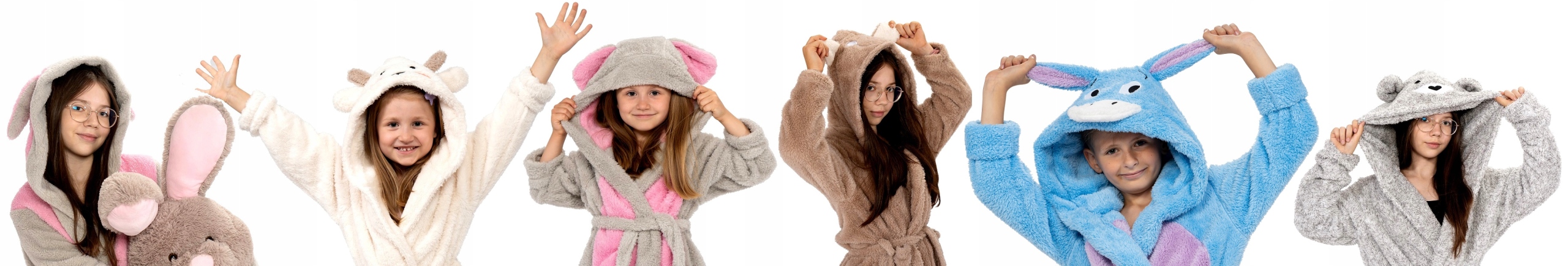 SZLAFROK DZIECIĘCY MYSZKA PLUSZOWY 122 - 140 R2 Płeć dziewczynki