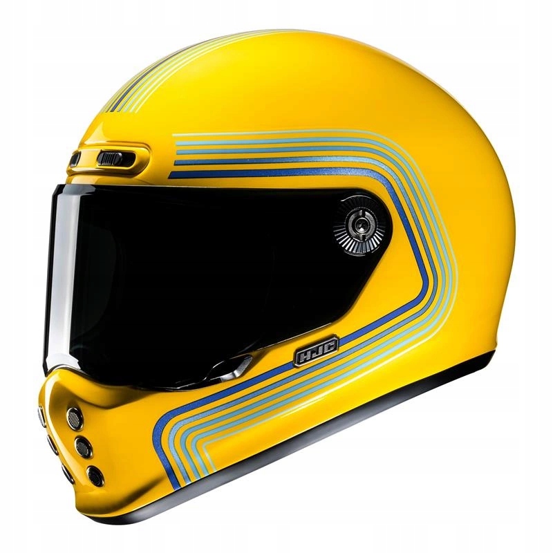 Moto prilba Hjc V10 Foni Yellow/grey žltá šedá Darčeky