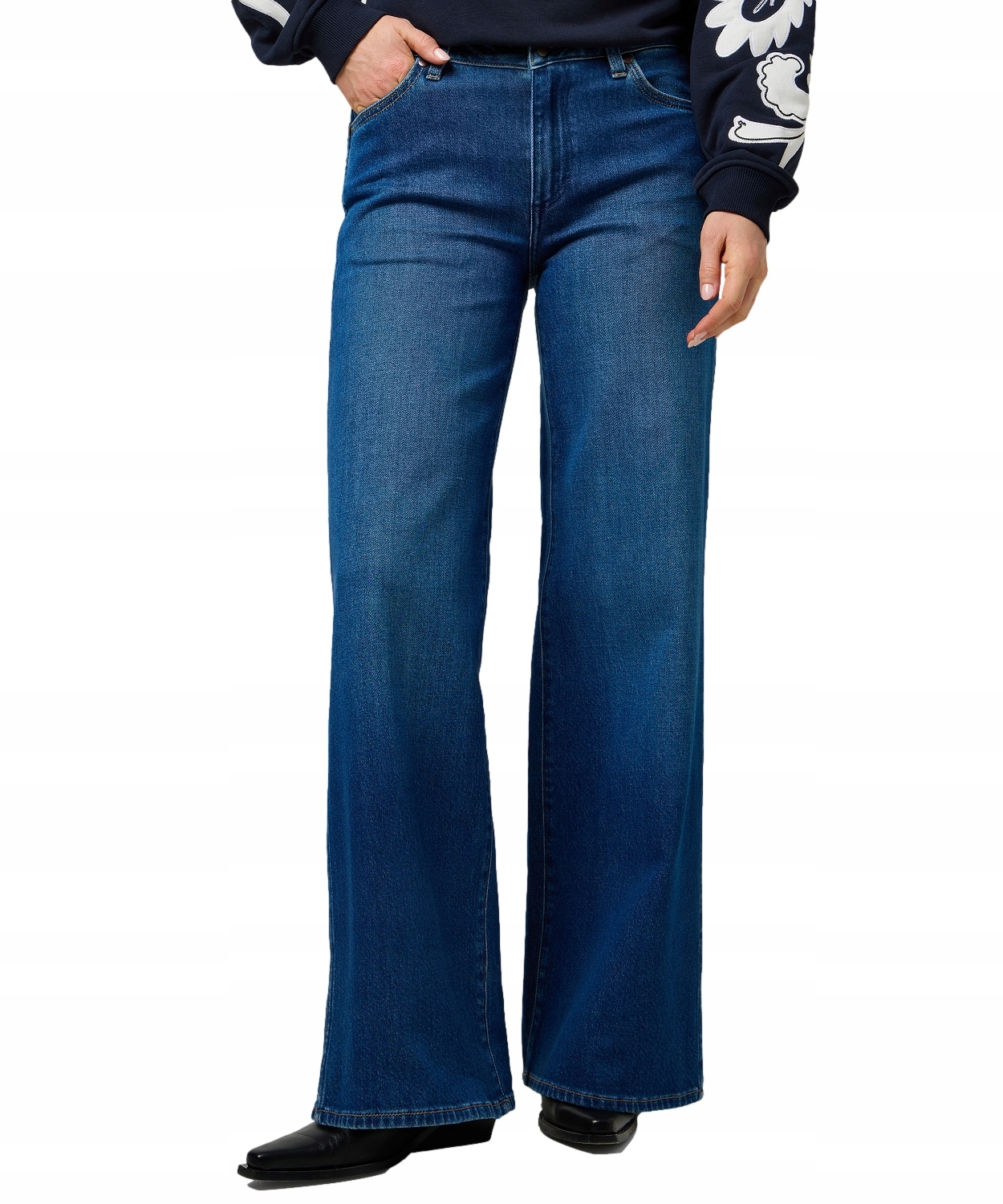 Džíny Wrangler World Wide 112373000 Mid Stone W 27 L 32