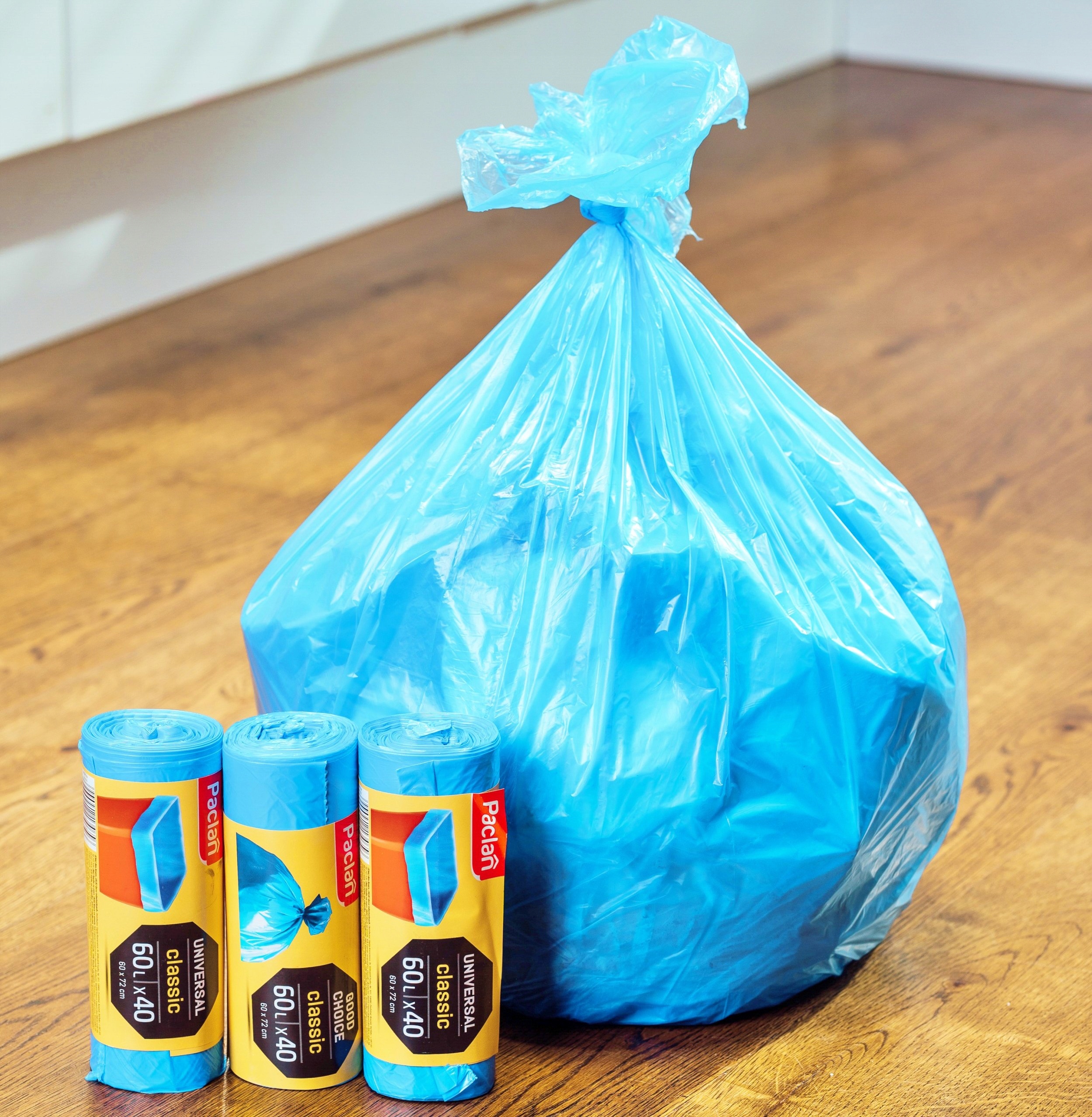 WORKI NA ŚMIECI PACLAN CLASSIC 60L 40SZT Pojemność worka 60 l