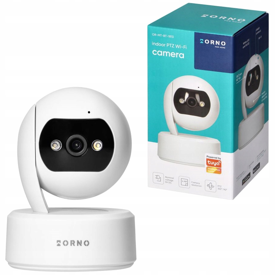 Kamera wewnętrzna Wi-Fi kopułkowa Ip Orno OR-MT-BT-1813 4 Mpx