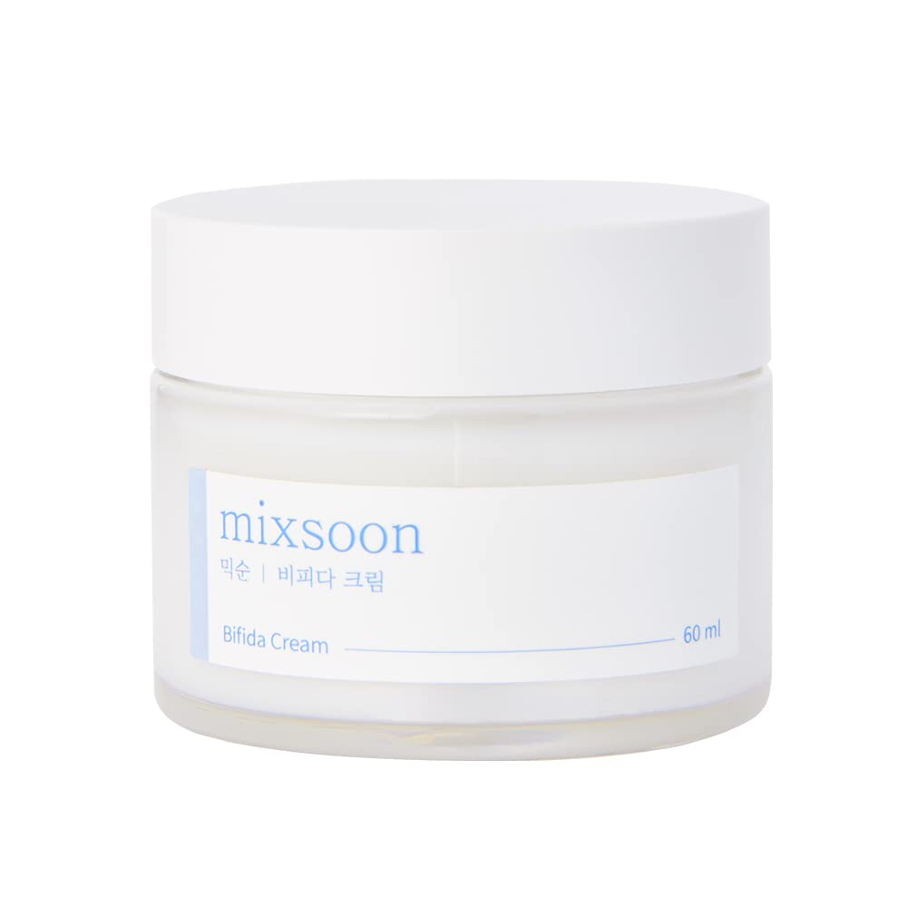 Mixsoon Bifida krém 60 ml Bohatý hydratační krém s extrakty Bifida