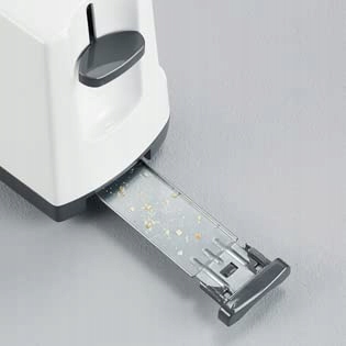 SEVERIN Toster Automatyczny Długi Szczelinowy Stalowy 800W Biały Szary — miniatura 6