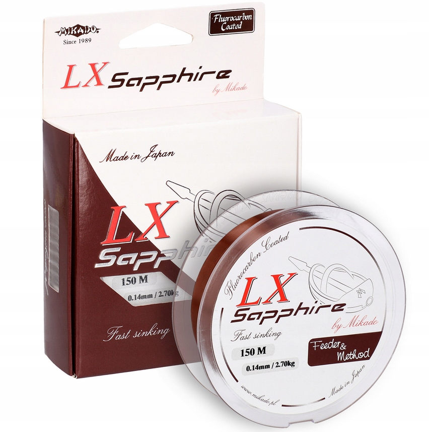 Mikado Żyłka LX Sapphire Feeder & Method 0.30mm/150m