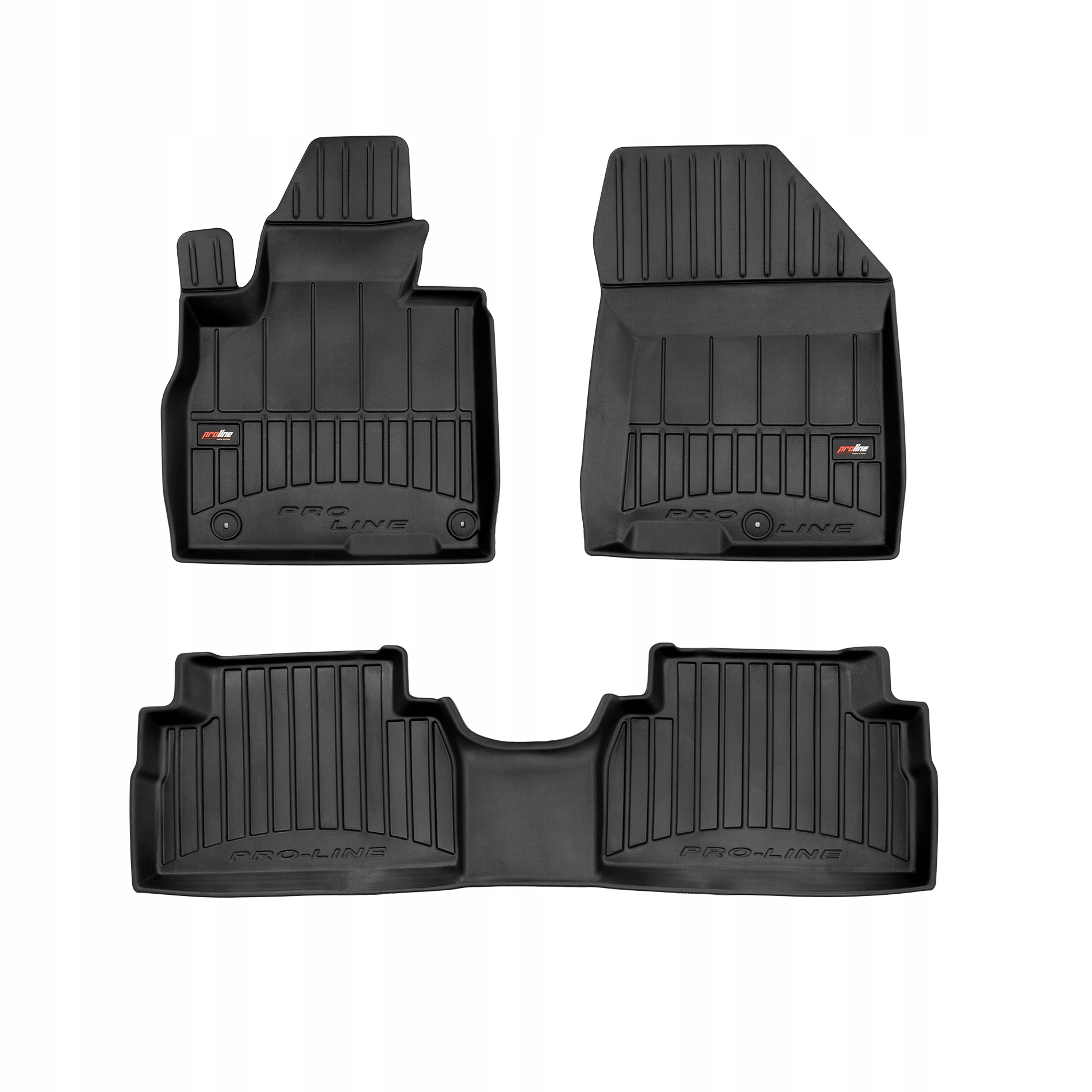 Frogum Gumové 3D koberce pro Hyundai Santa Fe IV 2018-2023
