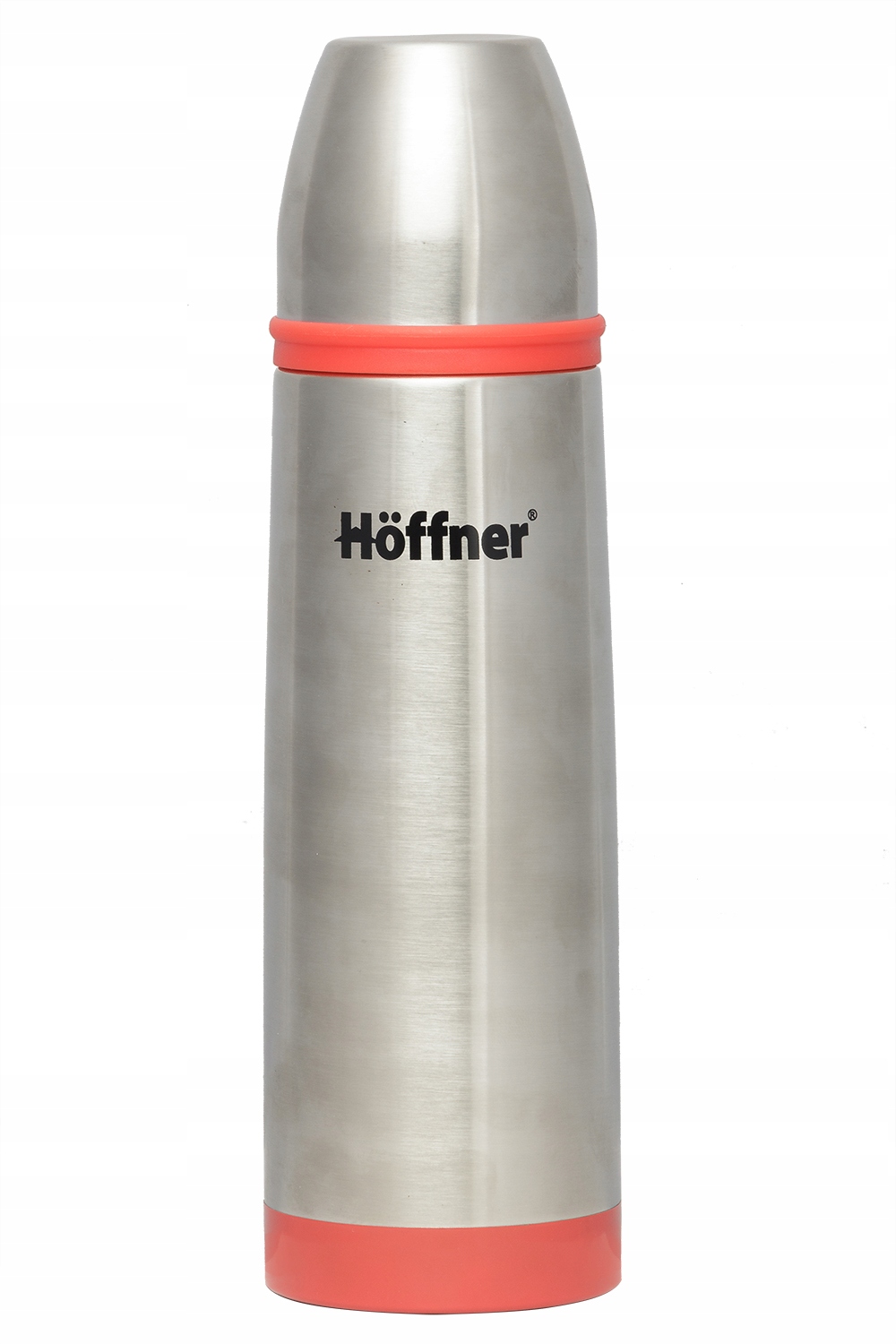 Termos próżniowy ze stali nierdzewnej podróżny HOFFNER 350ml Czerwony