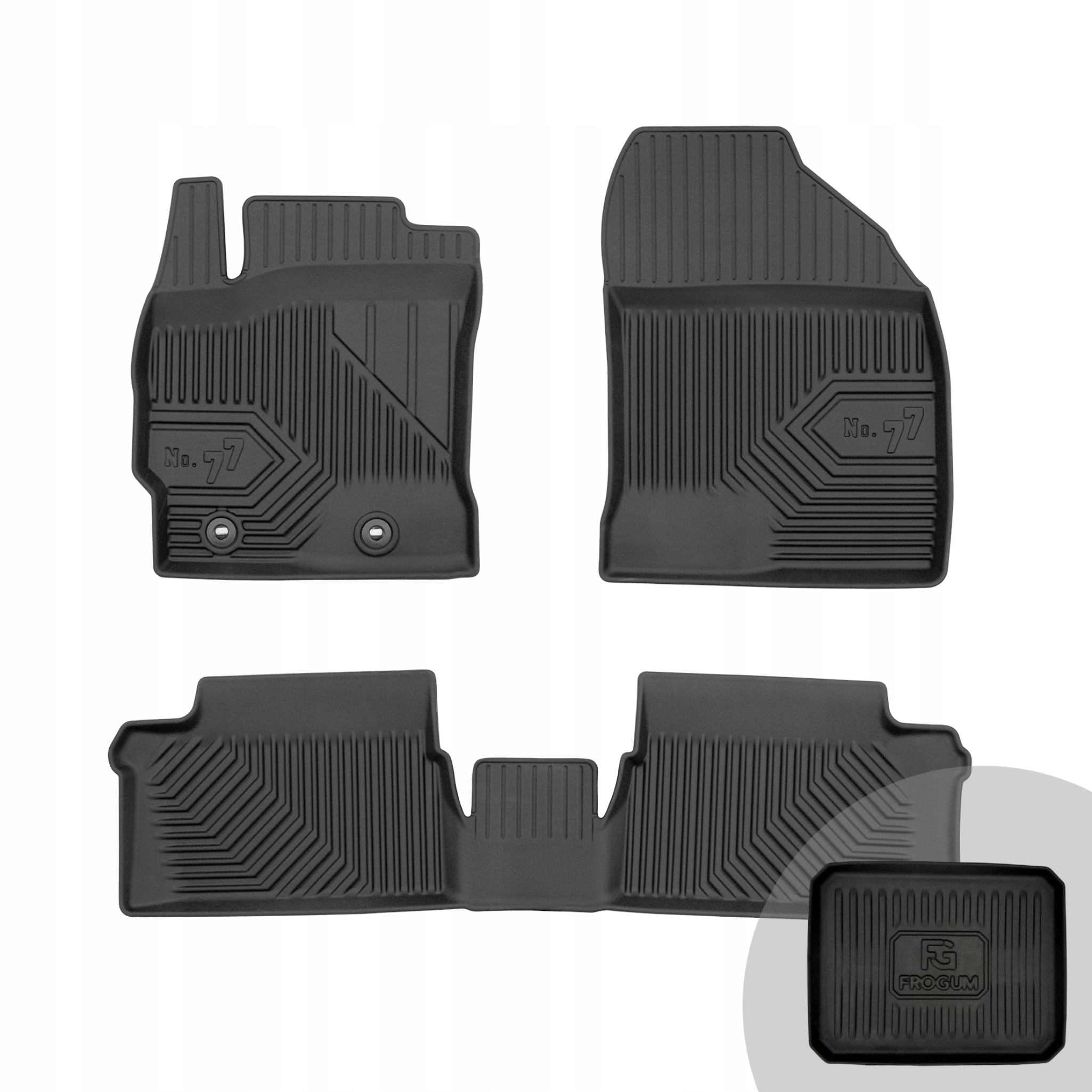 Frogum Koberce do auta pro Toyota Auris II 12-18