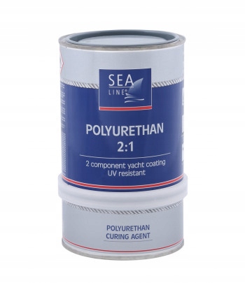 FARBA JACHTOWA POLIURETANOWA SZARA 2SKŁ SEALINE