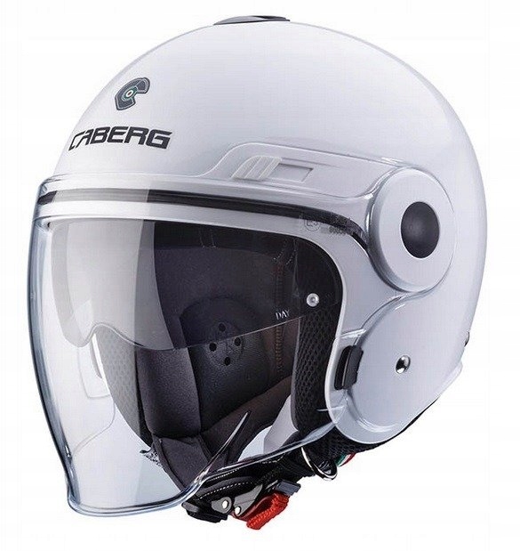 Kask motocyklowy OTWARTY CABERG Uptown BIAŁY POŁYSK r S