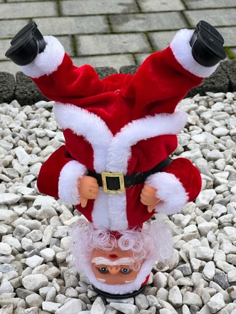 TAŃCZĄCY ŚWIĘTY MIKOŁAJ NA GŁOWIE ŚMIESZNY PREZENT ŚWIĘTA Kod producenta 1173