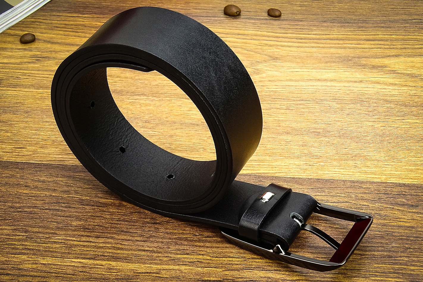 Krótki Pasek Gracio do SPODNI KLAMRA SREBRNA Model OL 18