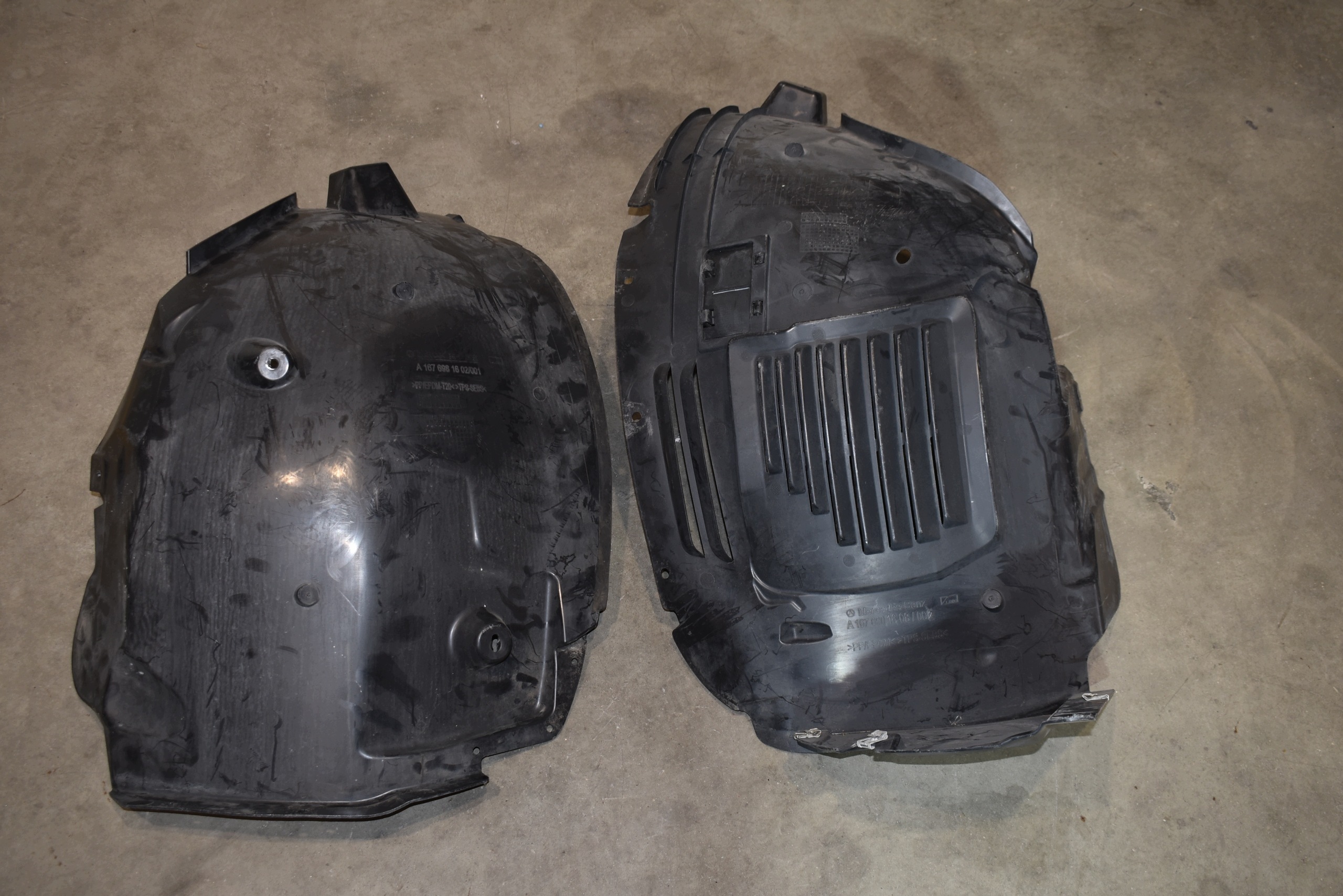 IDEALNE mudguard front front right MERCEDES GLE W167 1