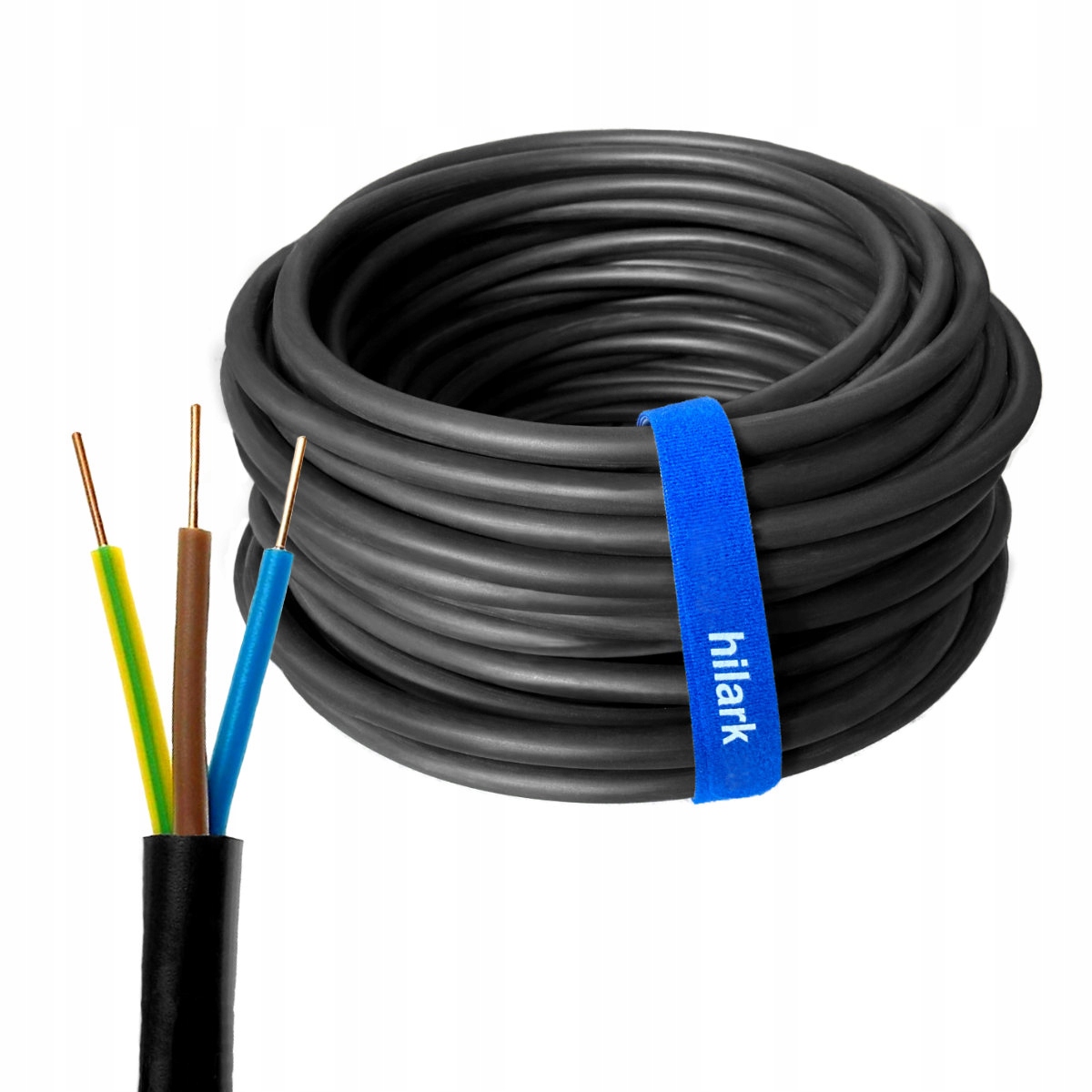 Kábel Yky 3x1,5 mm² 0,6/1 kV zemný 100 m