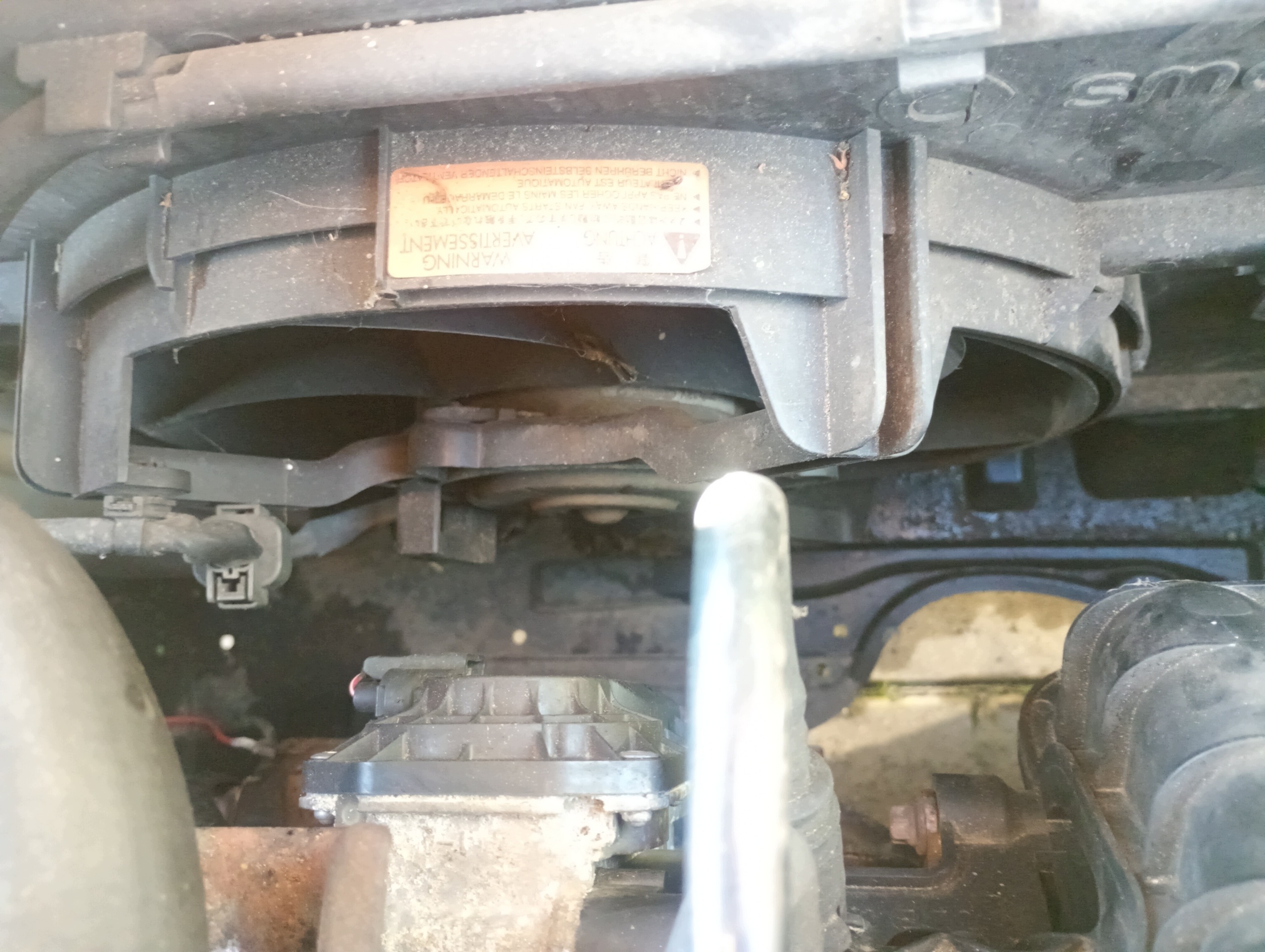 ventilátor motor hűtő Smart Forfour 454 04-06 1.3