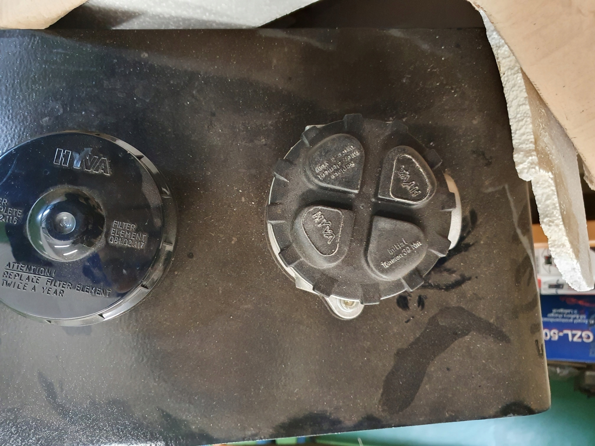 0000 - Масляний бак 50x30x40-комплект з фільтрами.