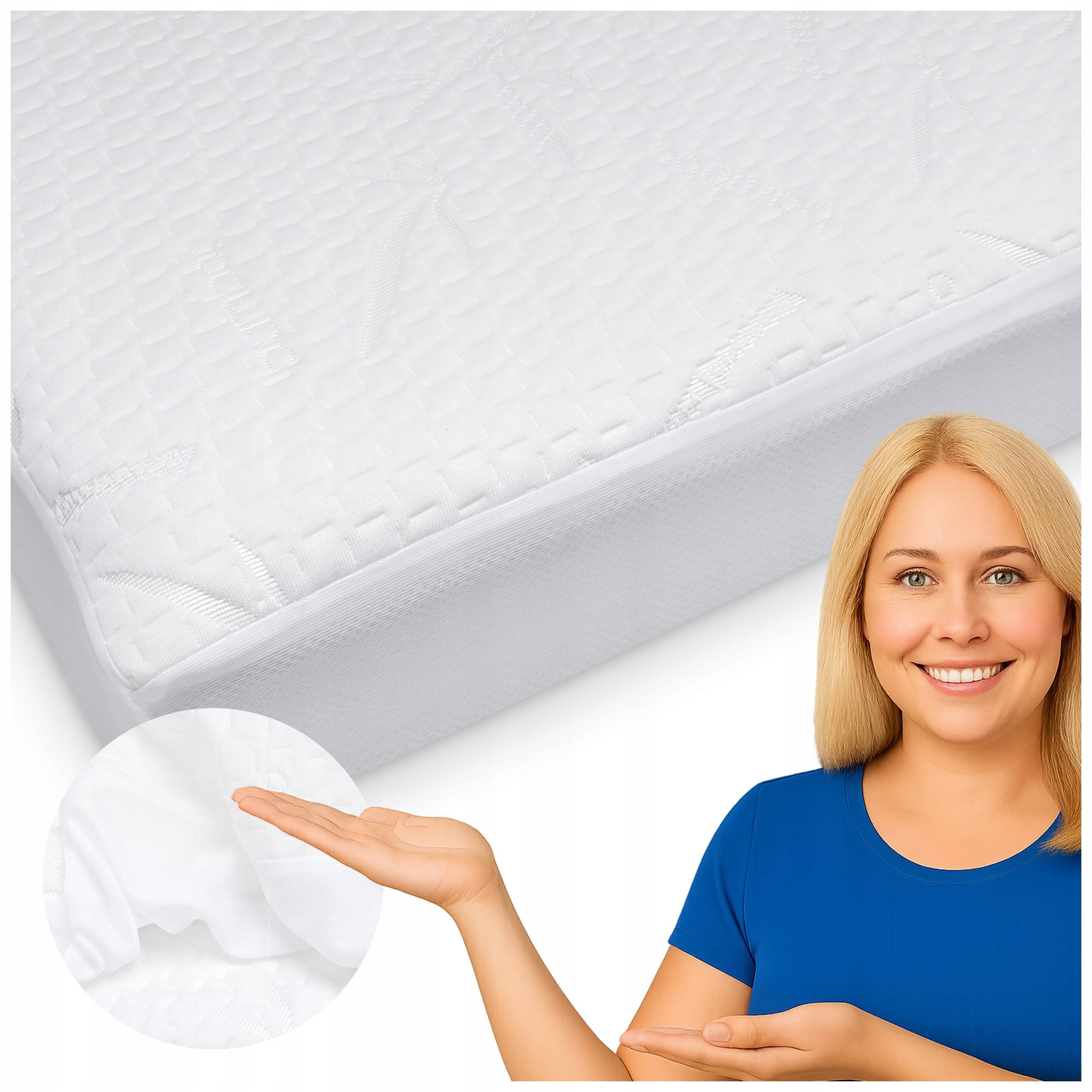 Chránič na matrace 160 x 200 cm Voděodolná podložka Prostěradlo Harmoony