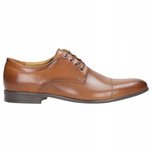 

Buty Wojas Półbuty męskie skóra brązowe r. 39