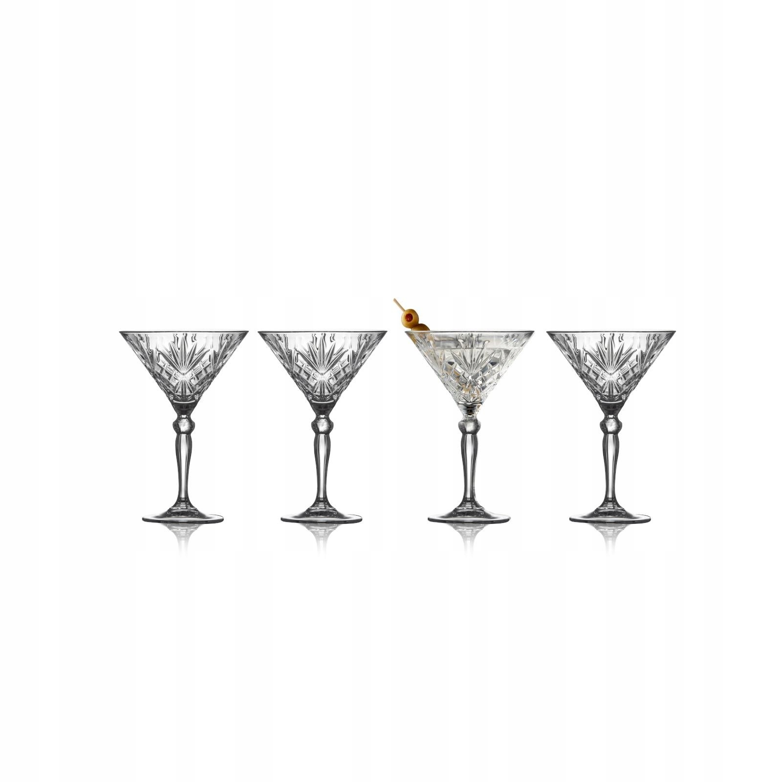 Koktejlové sklenice Melodia, 21cl, 4 ks