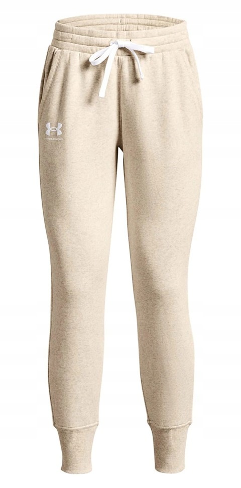 Kalhoty Under Armour Rival Fleece krémové 1356416 783 vel. XL