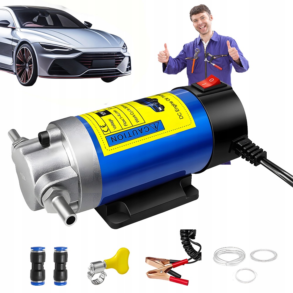 Elektrická Pumpa 12V Dieselový Motorový Olej, Výkonná