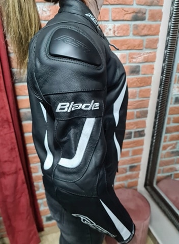 Kurtka skórzana damska RST LADY BLADE II L/14 Materiał skóra