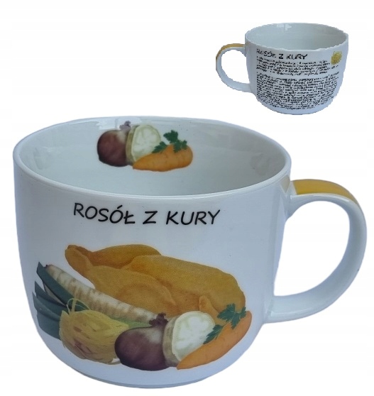 

Banquet Kubek Na Zupę Rosół Z Przepisem 730 ML