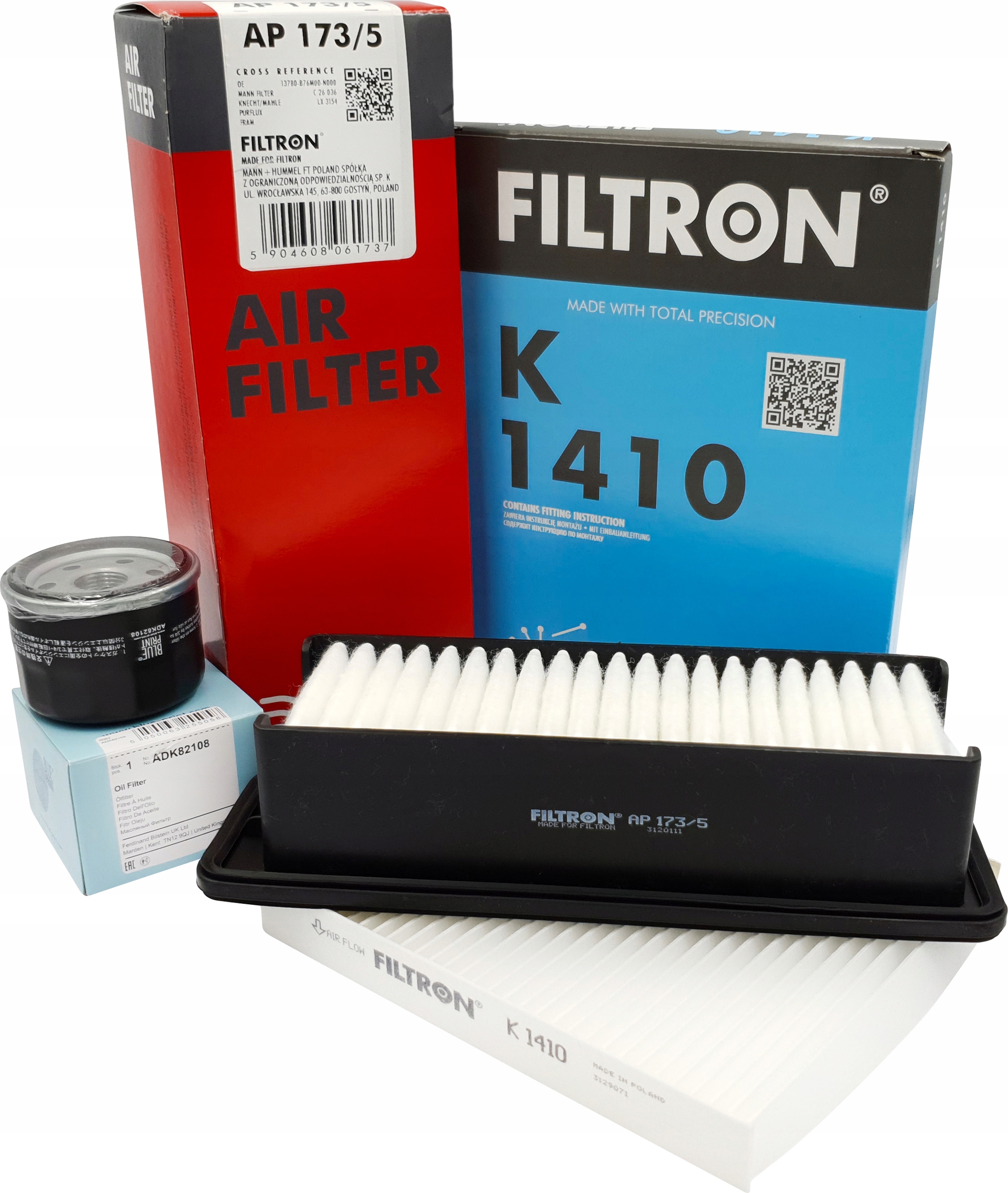 

Zestaw Filtrów Do Suzuki Celerio 1.0 2014-