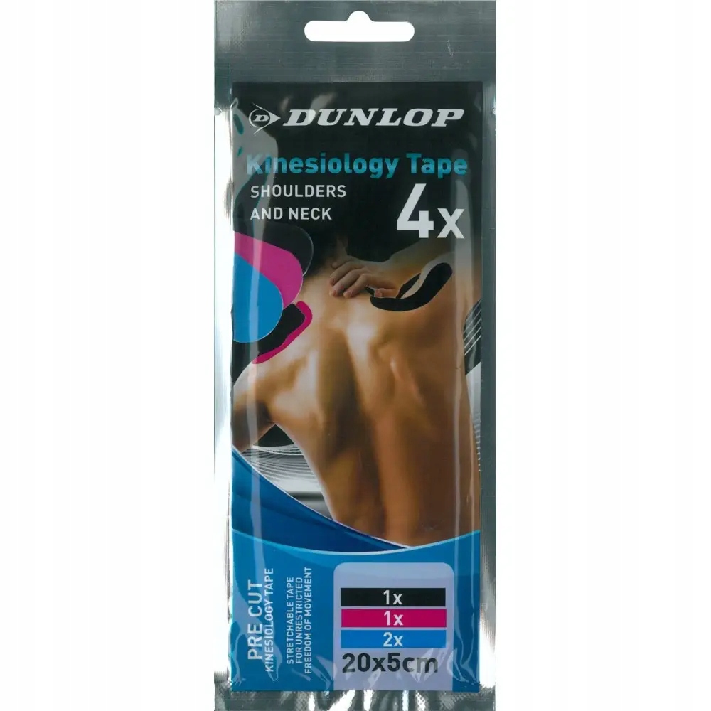 

Taśma Tejpy kinesio tape szyja i ramiona 4szt