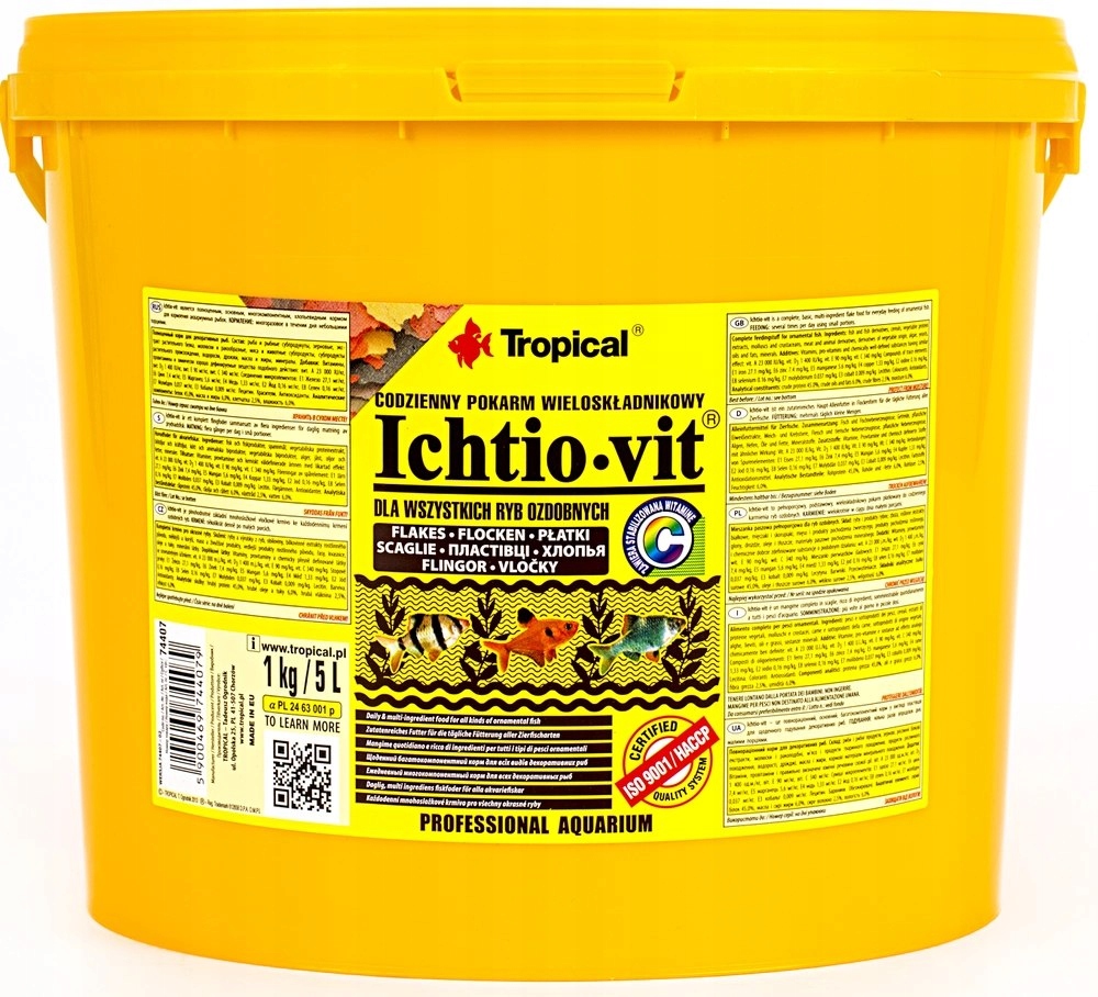 Levně Tropical Ichtio-Vit 5000 ml Tropical