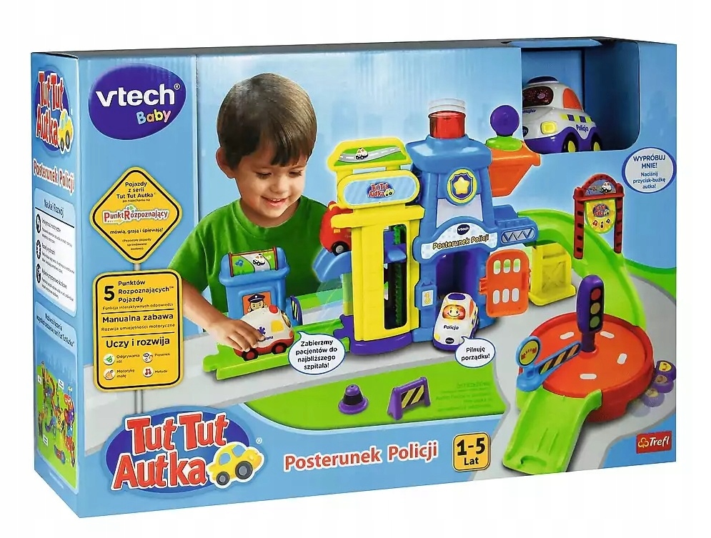 TUT TUT POSTERUNEK POLICJI 61073 ZESTAW VTECH
