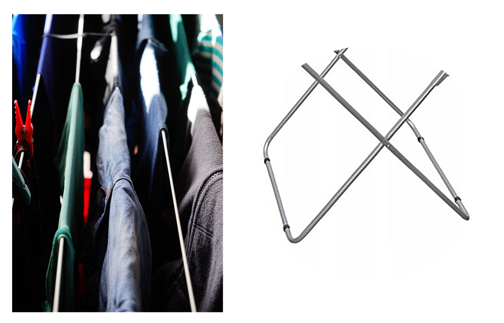 SUSZARKA NA PRANIE BIELIZNĘ NA UBRANIA BALKONOWA ROZKŁADANA STOJĄCA Marka Tragar