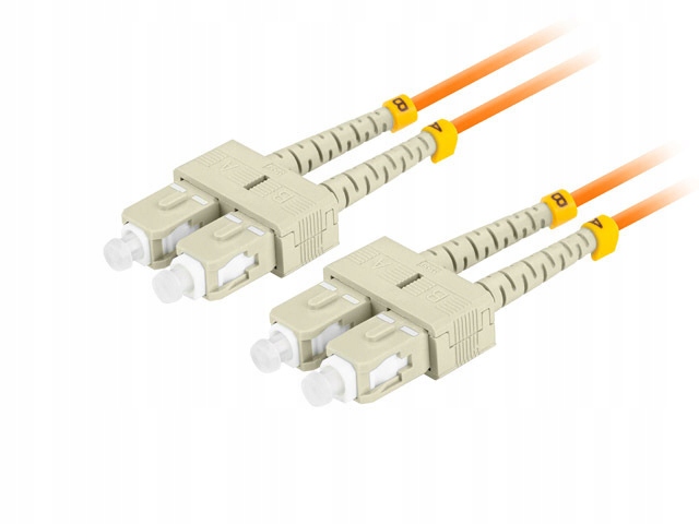 PATCHCORD ŚWIATŁOWÓD MM SC/UPC-SC/UPC 5M LANBERG
