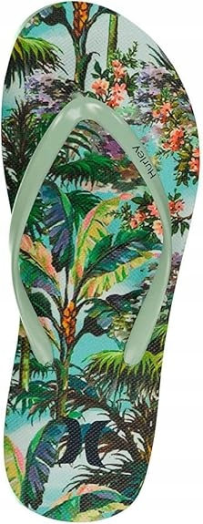 Hurley Dámské Japonské Kalhoty S Barevným Potiskem A Mátovými Proužky 38 J_b