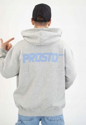 Bluza Prosto Z kapturem Zip Infinity grey