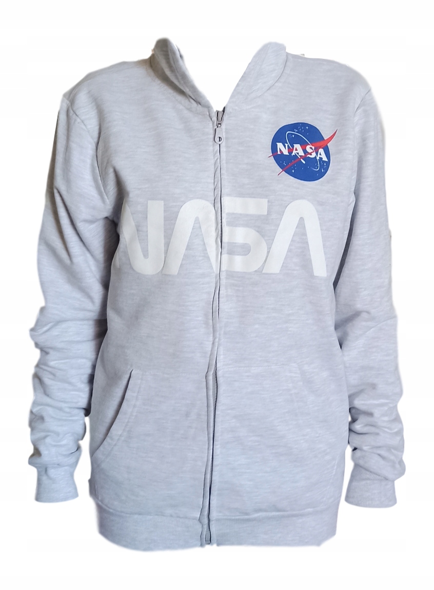 

Bluza Męska z kapturem suwak kaptur Nasa *L