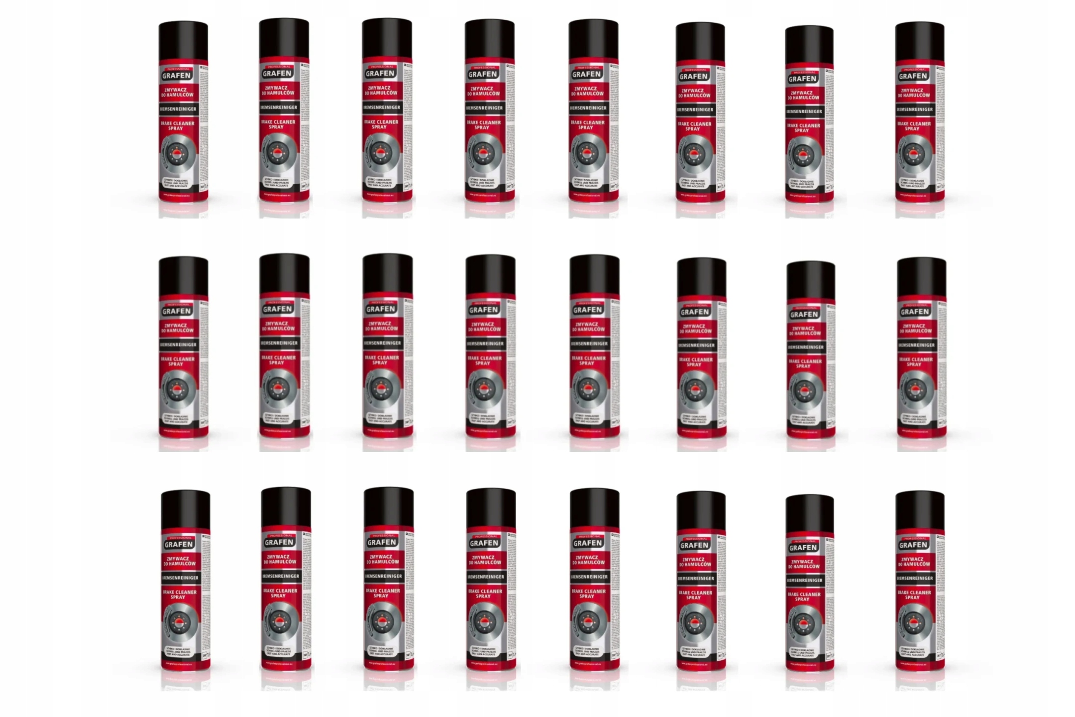 24 шт. СРЕДСТВО ДЛЯ СНЯТИЯ ТОРМОЗНЫХ ДИСКОВ ГРАФЕН 500МЛ