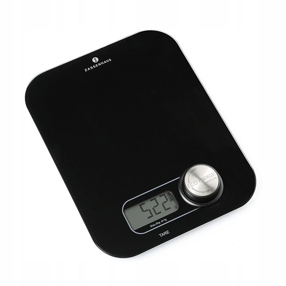 Digitálna váha Eco Energy čierna, Zassenhaus