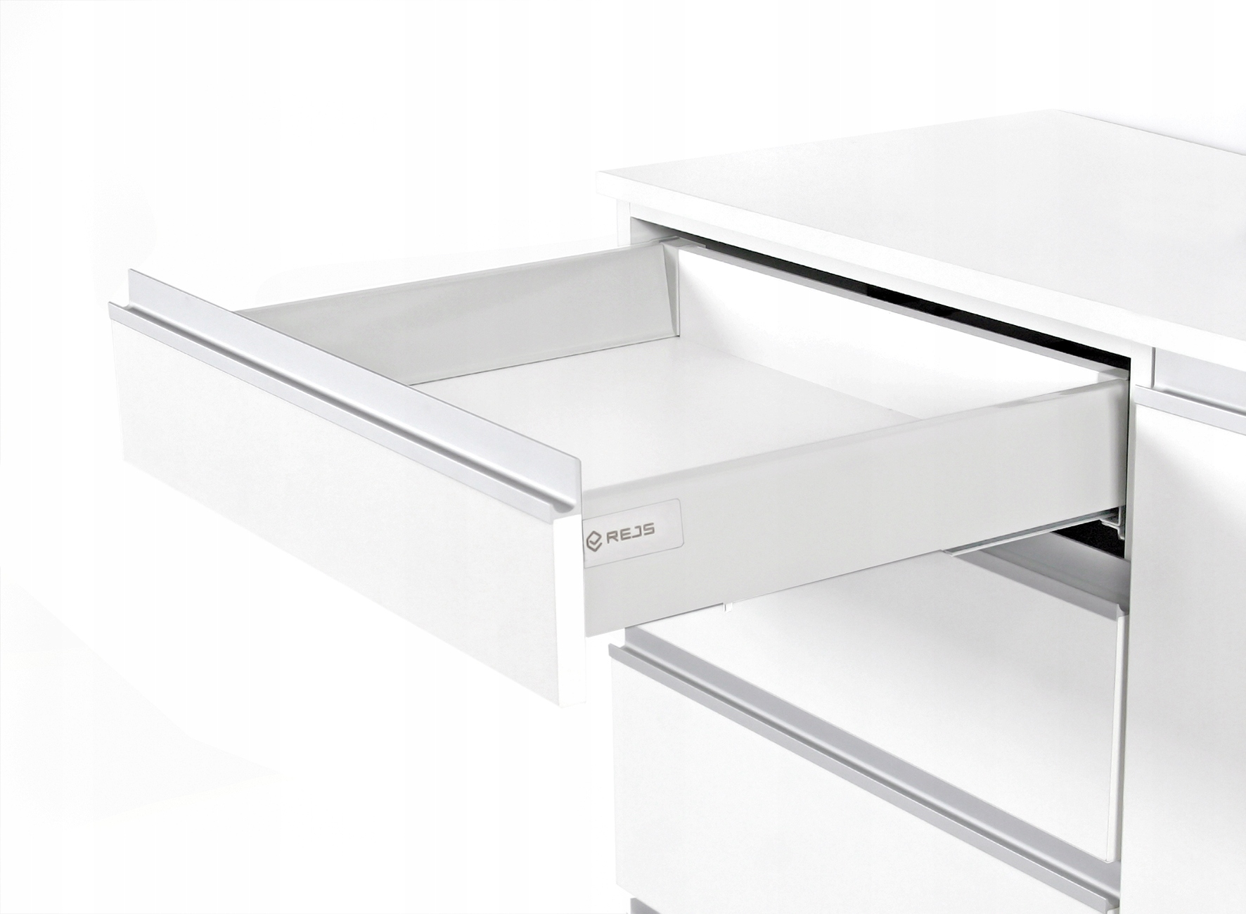 

Szuflada Comfort Box L-400 Biała H86 Miękki Dociąg