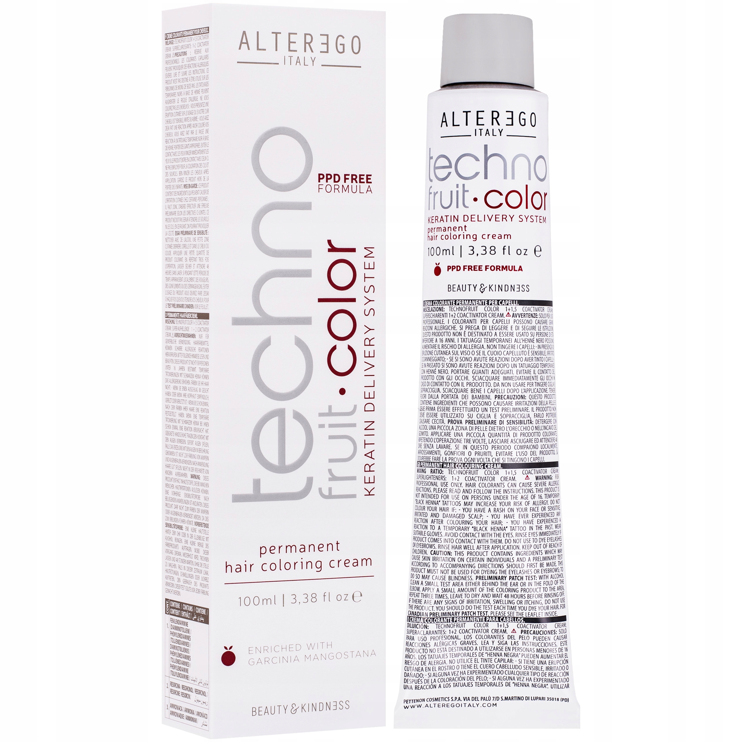 

Alter Ego Technofruit 100ml Farby Do Włosów paleta