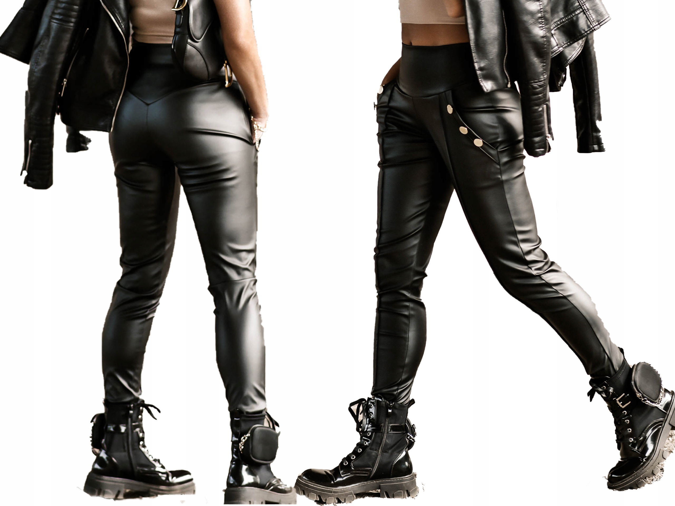 

Adori - Cygaretki Elegant Edge eco leather M/L