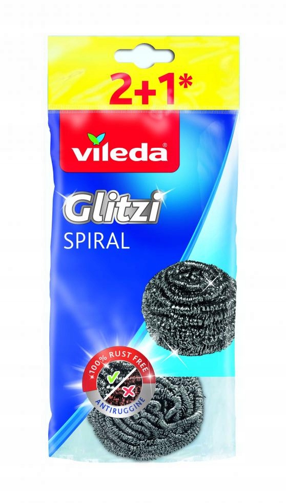 

Zmywak stalowy Vileda Glitzi Inox 3szt.