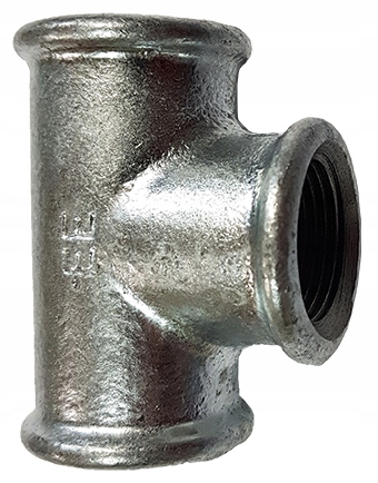 TRÓJNIK OCYNKOWANY RÓWNOPRZELOTOWY 3/4 CALA