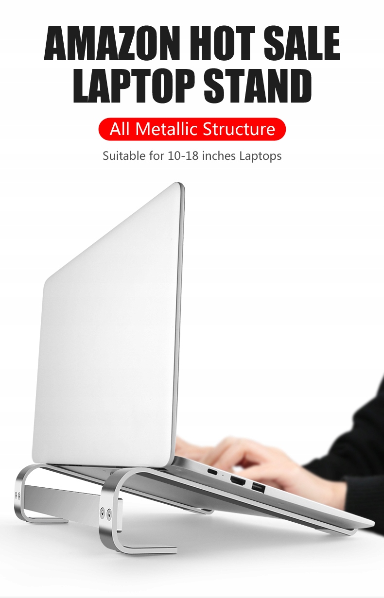 PODSTAWKA DO LAPTOPA UCHWYT STOJAK TABLET SILVER Kod producenta HS409S