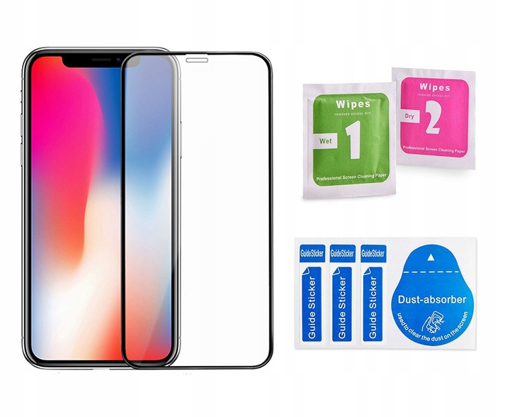 

5D Szkło Hartowane ochronne do iPhone X Cały Ekran