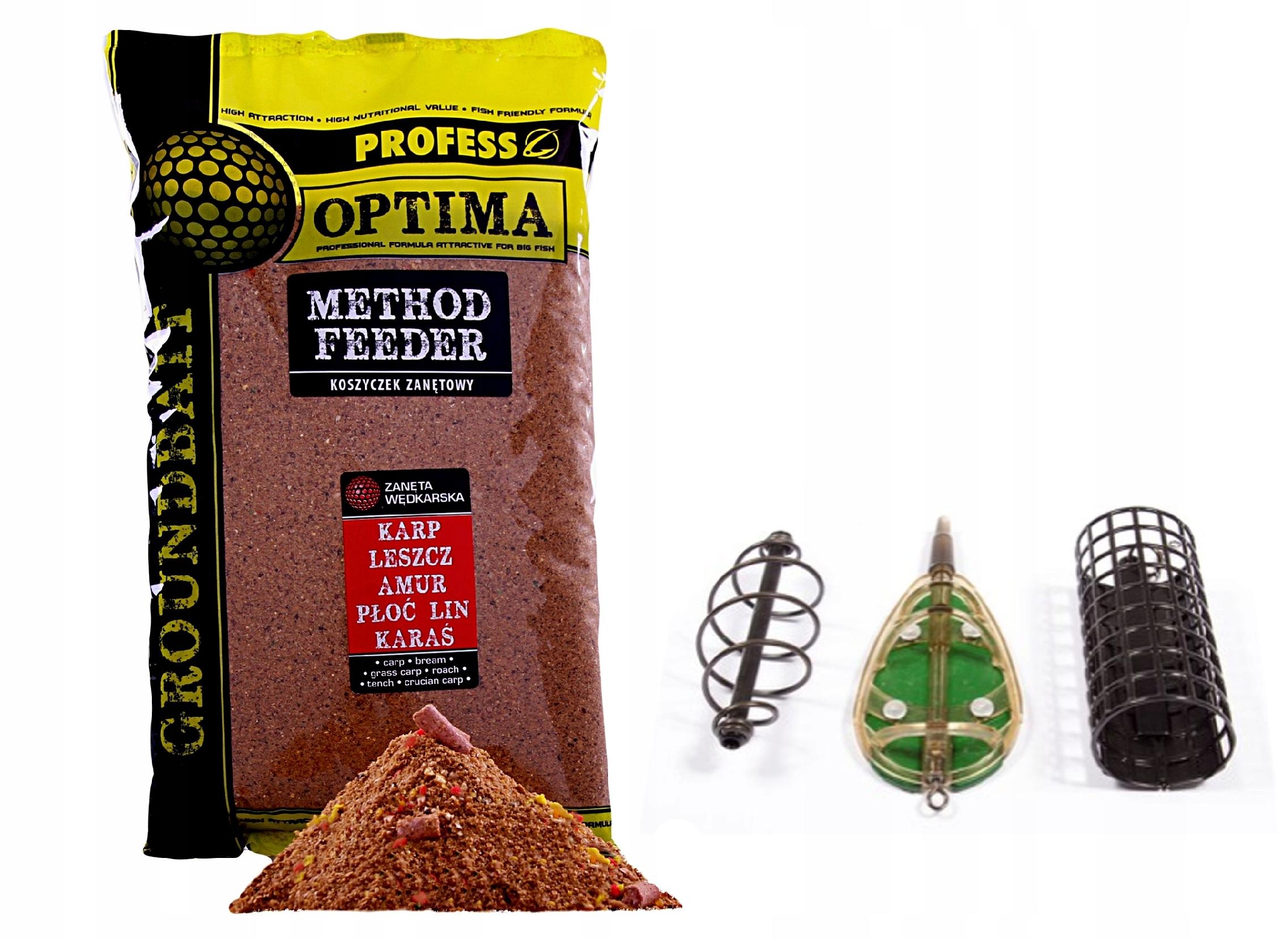 Profess Zanęta Optima 1kg Method Feeder