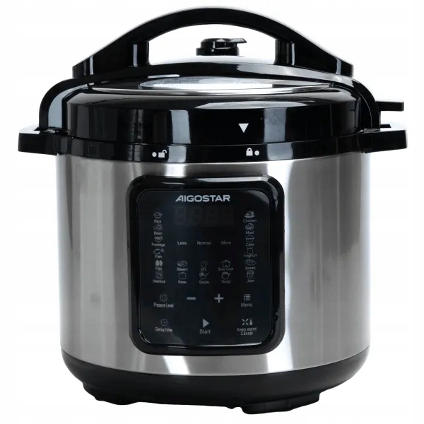 Multicooker Parní Hrnec Kombiwar 18 Funkcí LCD 6 L 1000 W