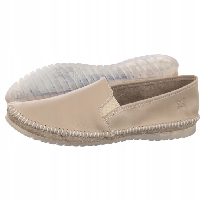 Dámské nazouvací boty Pohodlné Polobotky Maciejka Béžové T3512-04/00-0